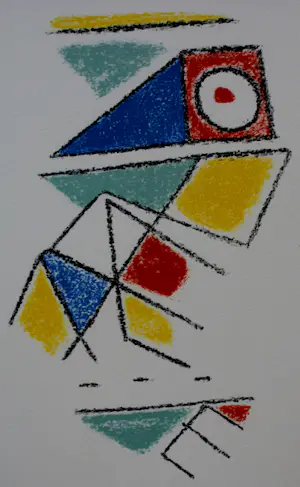 Ejler Bille - Ingelijste litho - 1983(keurige lijst!) kopen? Bied vanaf 250!
