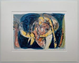 Anton Vrede - kleurenzeefdruk | Cherokee-Louise | 1991 kopen? Bied vanaf 60!