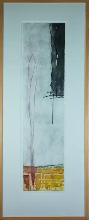 Olivier Beijn - Ets, Zonder titel 1 - Ingelijst (Zeer Groot) verkauft für € 50!
