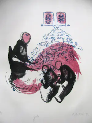 Olaf Nicolai - 2 FARBLITHOGRAPHIEN " GABE " und " VERTEILUNG " . kopen? Bied vanaf 150!