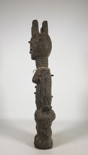 Niet of onleesbaar gesigneerd - Hout, Fetisj figuur kopen? Bied vanaf 1!