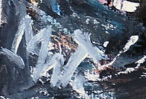 Martin van Wordragen - Olieverf op doek, Sluikstorter - Ingelijst kopen? Bied vanaf 1!