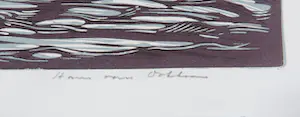 Hans van Dokkum - Linosnede, Zonder titel kopen? Bied vanaf 1!