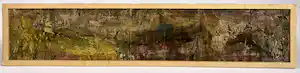 Gerard Fieret - Zeldzaam werk - abstracte compositie, gemengde techniek op papier verkauft für € 80!