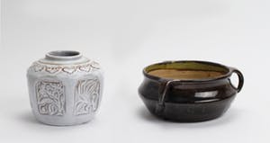 Mobach Keramiek - gemberpot en schaal - Laatste Kans! kopen? Bied vanaf 10!