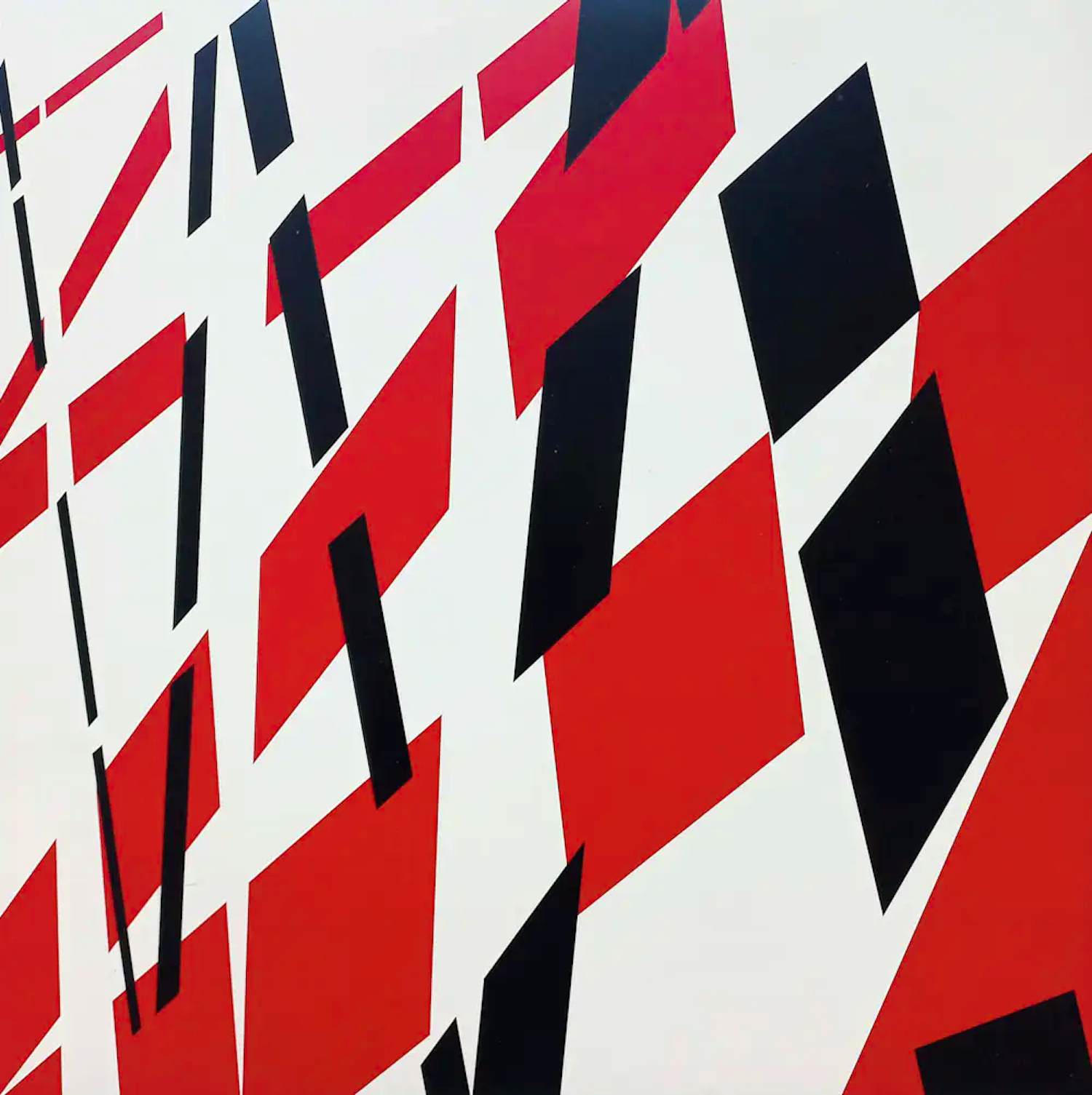 Peter Struycken - zeefdruk: geometrisch abstract (1966) kopen? Bied vanaf 250!