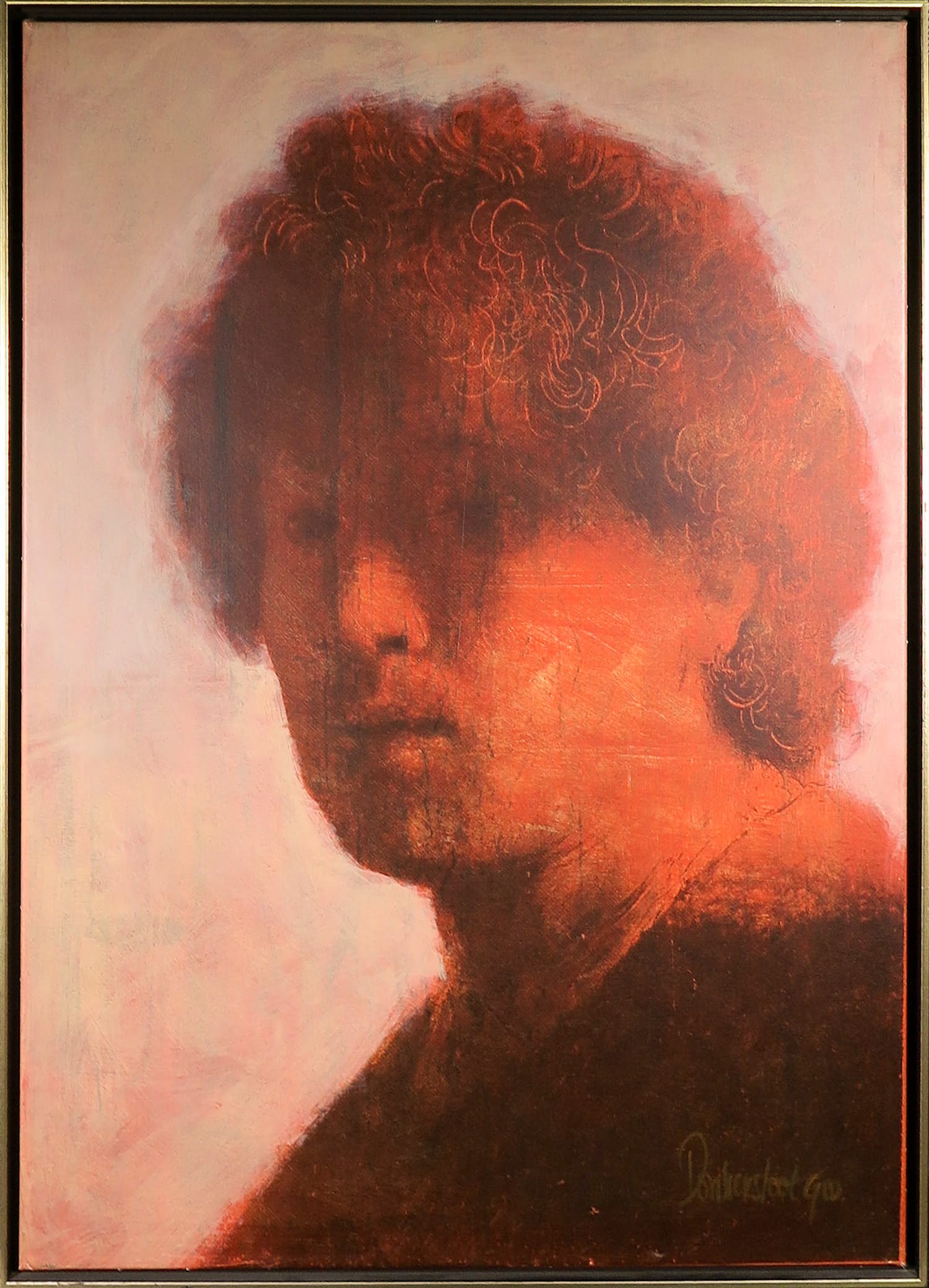 Peter Donkersloot - Rembrandt van Rijn - Ingelijst (Groot) verkocht voor € 180!