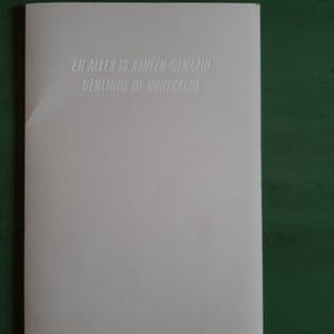 Berlinde De Bruyckere - Alles aanéén genaaid kopen? Bied vanaf 50!