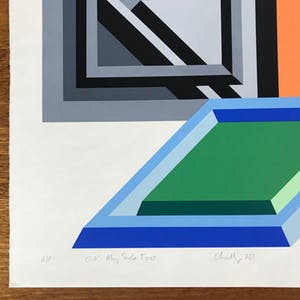 Michael Challenger - OK My Side Too - Zeefdruk - Gesigneerd - Artist Proof kopen? Bied vanaf 55!