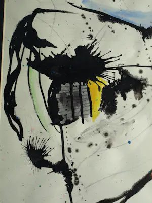 Willem Frijling - Ingelijst, Pastel en inkt , The Jailor Feeling - 1989 kopen? Bied vanaf 40!