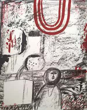 Jan Cobbaert - gesigneerde litho verkocht voor € 250!