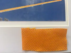 Christo - FLOATING PIERS - MET KADER - INCLUSIEF STUKJE STOF kopen? Bied vanaf 150!