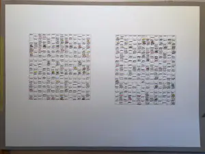 Kees Visser - Periodiek Systeem, Lithografie kopen? Bied vanaf 99!