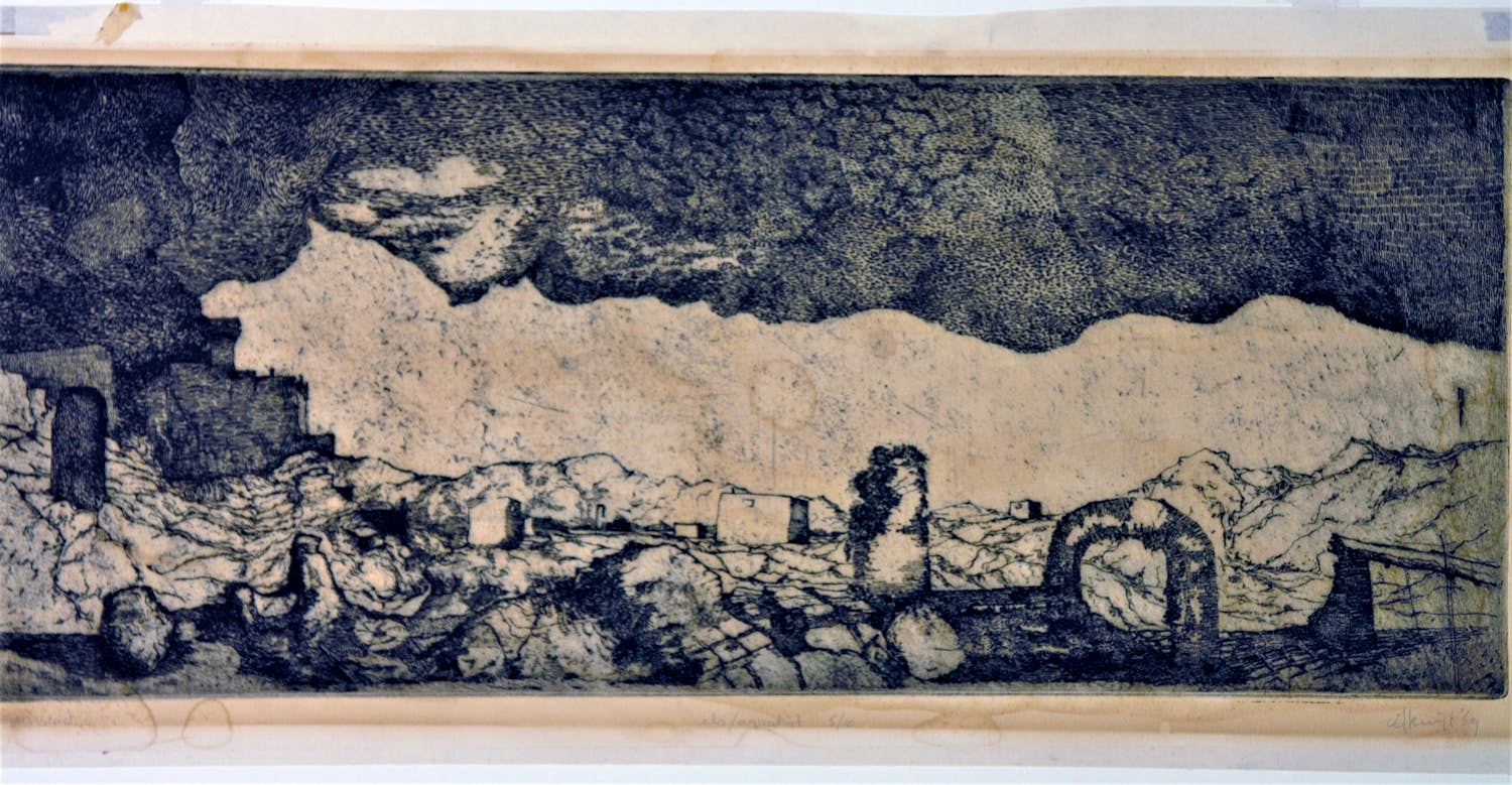 Hans Kuyt - ets - Dodenstad 5/10 - 224B kopen? Bied vanaf 1!