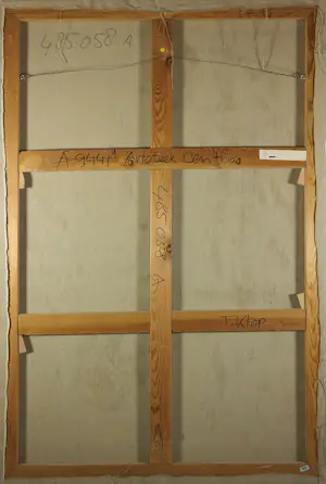 Ton Klop - Acryl op doek, Zonder titel (drieluik) Zeer groot kopen? Bied vanaf 150!