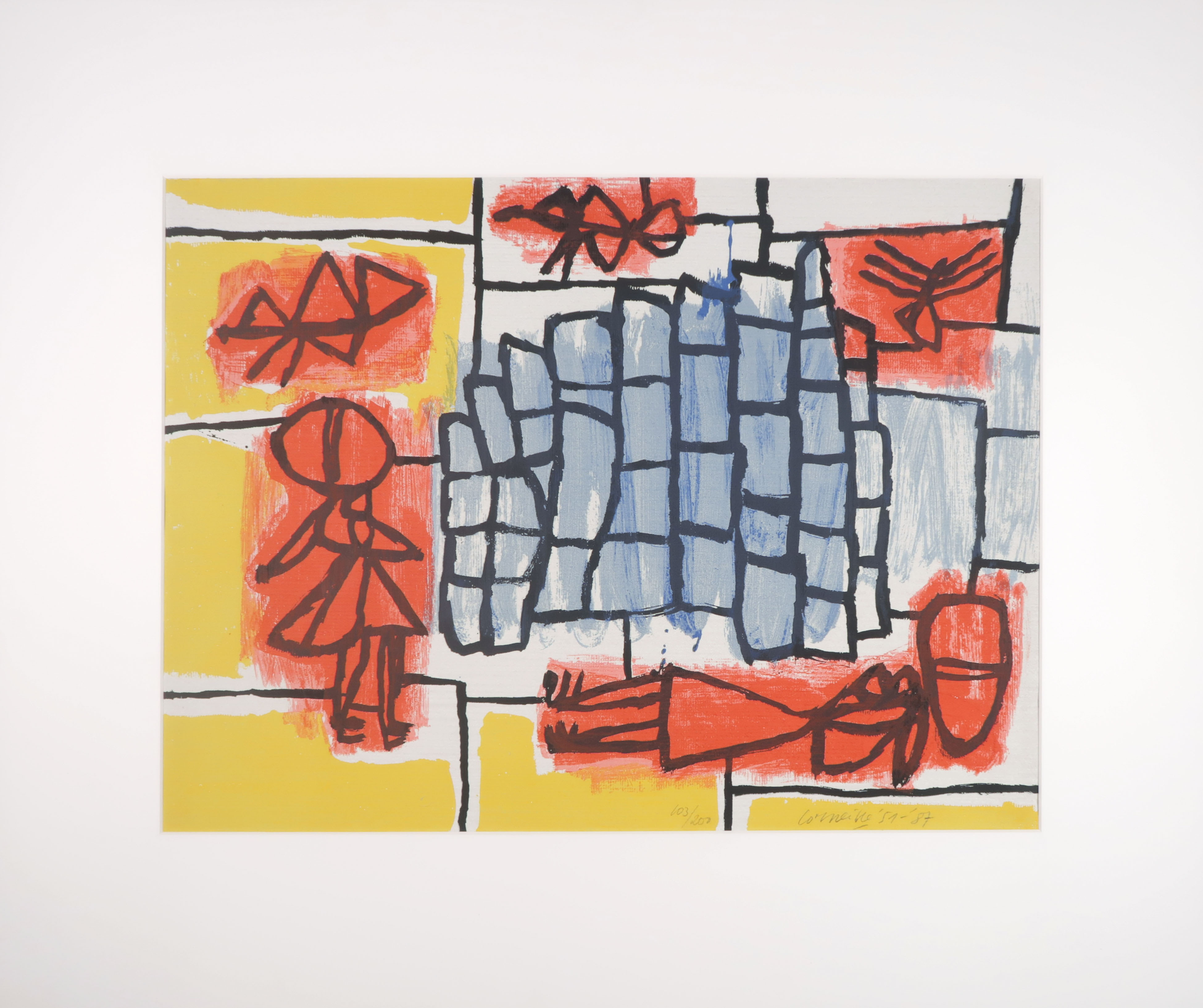 Corneille - Zeefdruk, Zonder titel kopen? Bied vanaf 1!