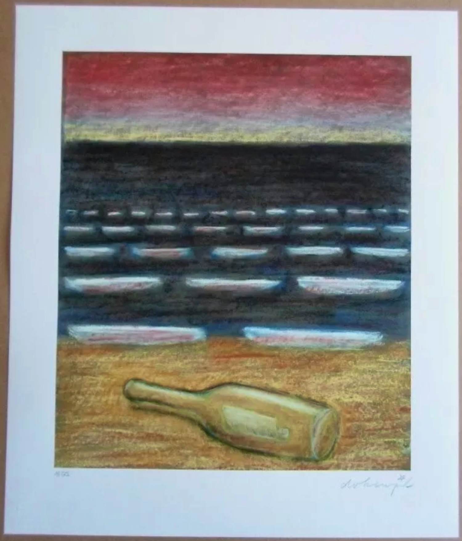 Buy Jiri Georg Dokoupil - Flaschenpost? Bid from 149!