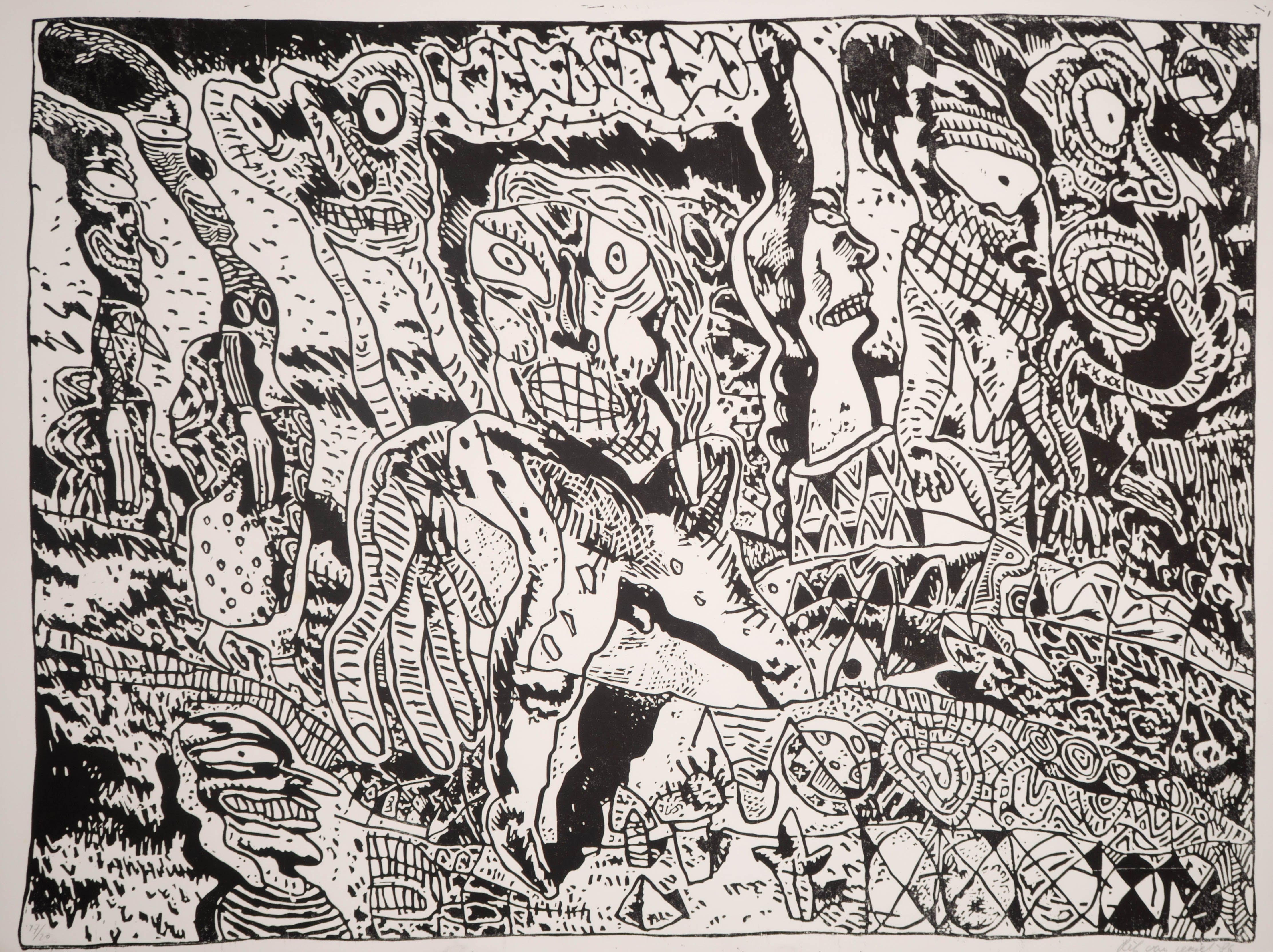 Rik van Iersel - Lino, Zonder titel verkocht voor € 50!