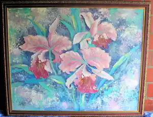 Lee Reynolds Burr - Bloemenschilderij kaufen? Bieten Sie von 150!