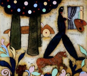 Hollie Witteveen - Handbewerkte ets - Ingelijst kopen? Bied vanaf 55!