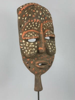 Pende - 200454 - Old Tribal used mask with Cap - Congo (zeldzaam) kopen? Bied vanaf 65!