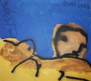 Herman Brood - laatste schilderij uit 2001, gesigneerd en ingelijst + HB-M certificaat kopen? Bied vanaf 2200!