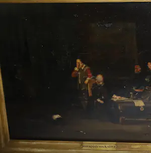 Herman ten Kate - Tischszene kopen? Bied vanaf 20!