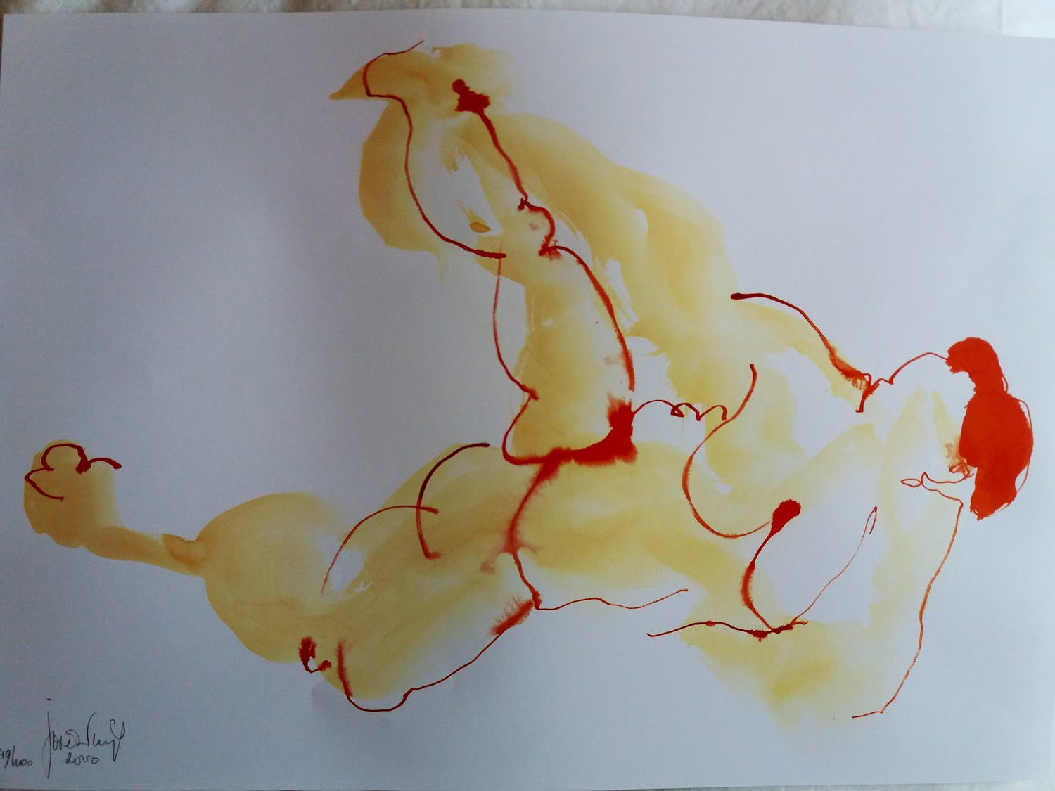 Jan de Jong - Naakt van werk van José van Tuijl verkocht voor € 1!