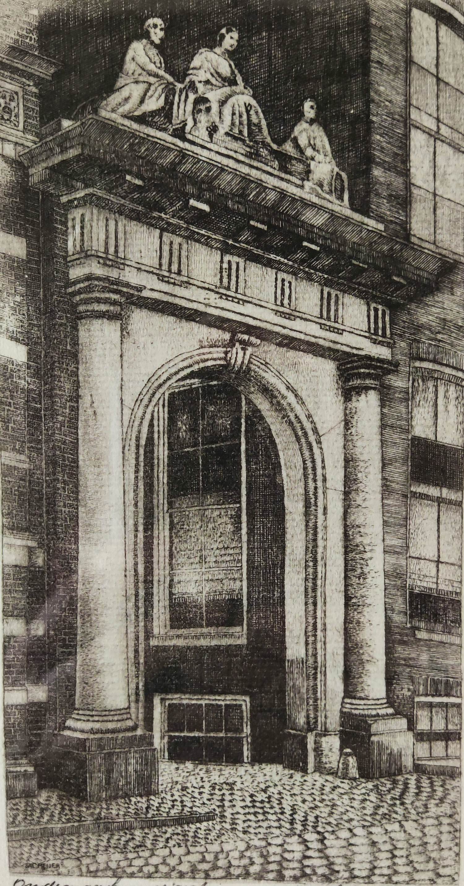 Sal Meijer - Oudemanhuispoort (Amsterdam) verkocht voor € 40!