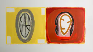 Buy Piet Warffemius - Schuilen in m’n hoofd (mooi formaat zeefdruk in lijst)? Bid from 39!