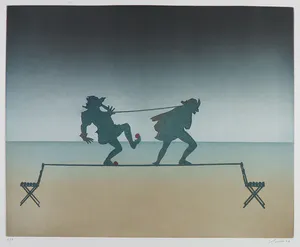 Jean Solombre - Aquatint, Koorddansen kopen? Bied vanaf 50!