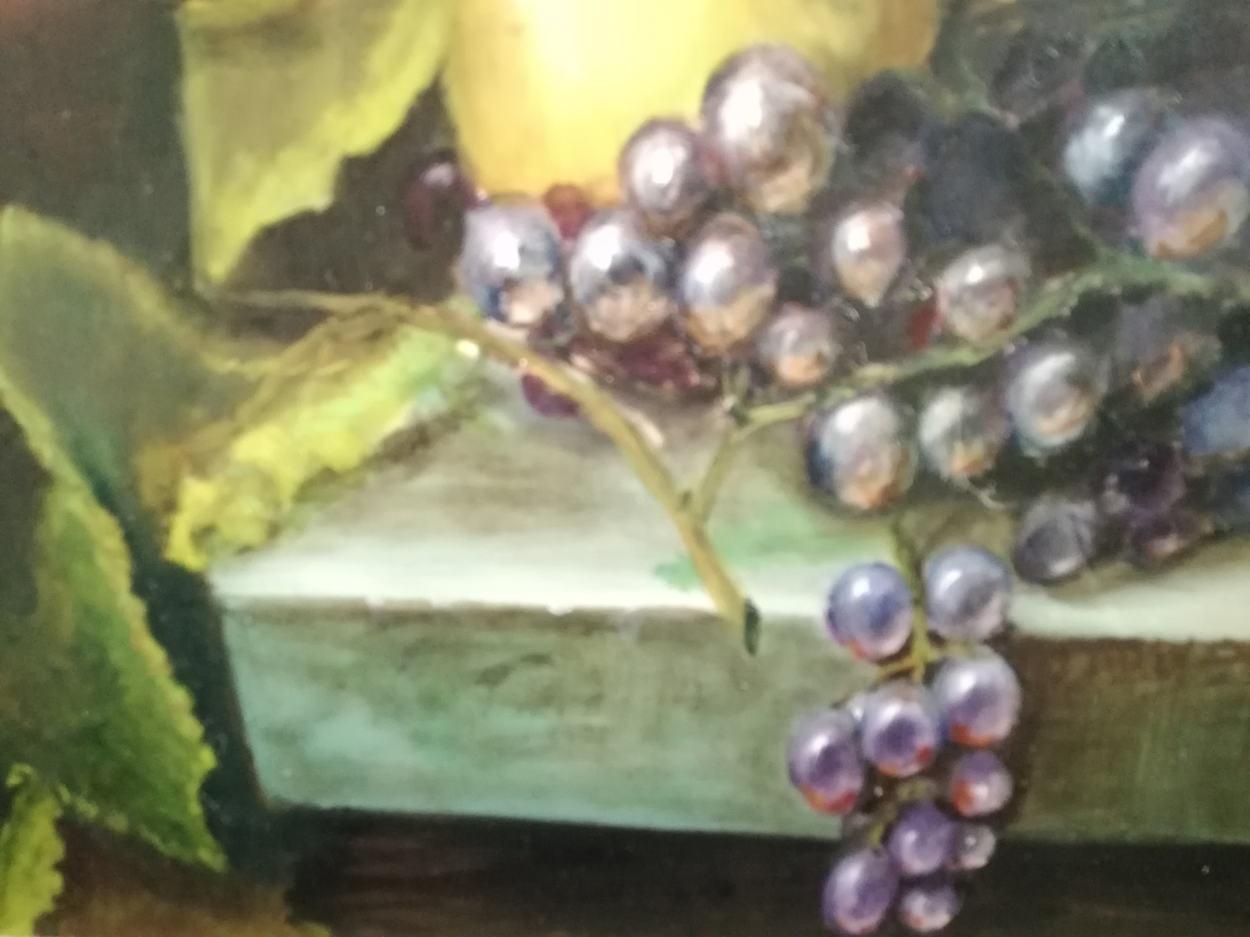 Niet of onleesbaar gesigneerd - Stilleven met appelen, peren en druiven kopen? Bied vanaf 1!