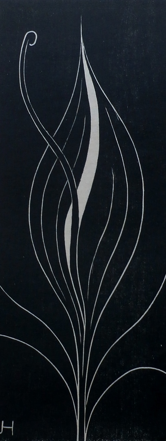 Willem Hussem - litho: bloem verkocht voor € 75!