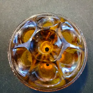 George Davidson & Co - Bloemensteker Cloud Glass Amber Smoke kopen? Bied vanaf 25!