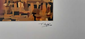 Ton Pape - Gouache - Geometrisch Abstract nr 213 kopen? Bied vanaf 35!