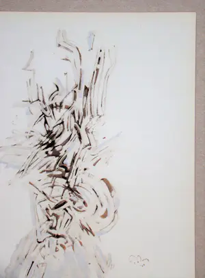 Mark Tobey - Compositie abstract - 1959 - Lithografie met sjabloon gesigneerd kopen? Bied vanaf 120!