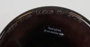 Ulrica Hydman-Vallien - Kosta Boda - Handbeschilderde kelkvormige vaas – Zweden, ca. eind 20e eeuw kopen? Bied vanaf 100!