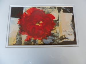 Arty Grimm - Zeefdruk, abstracte compositie kopen? Bied vanaf 30!