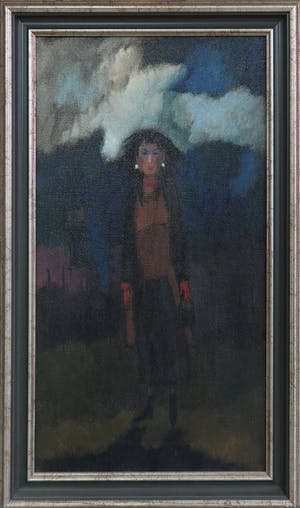 Theo van der Horst - Olieverf op doek, Zonder titel - Ingelijst kopen? Bied vanaf 1!