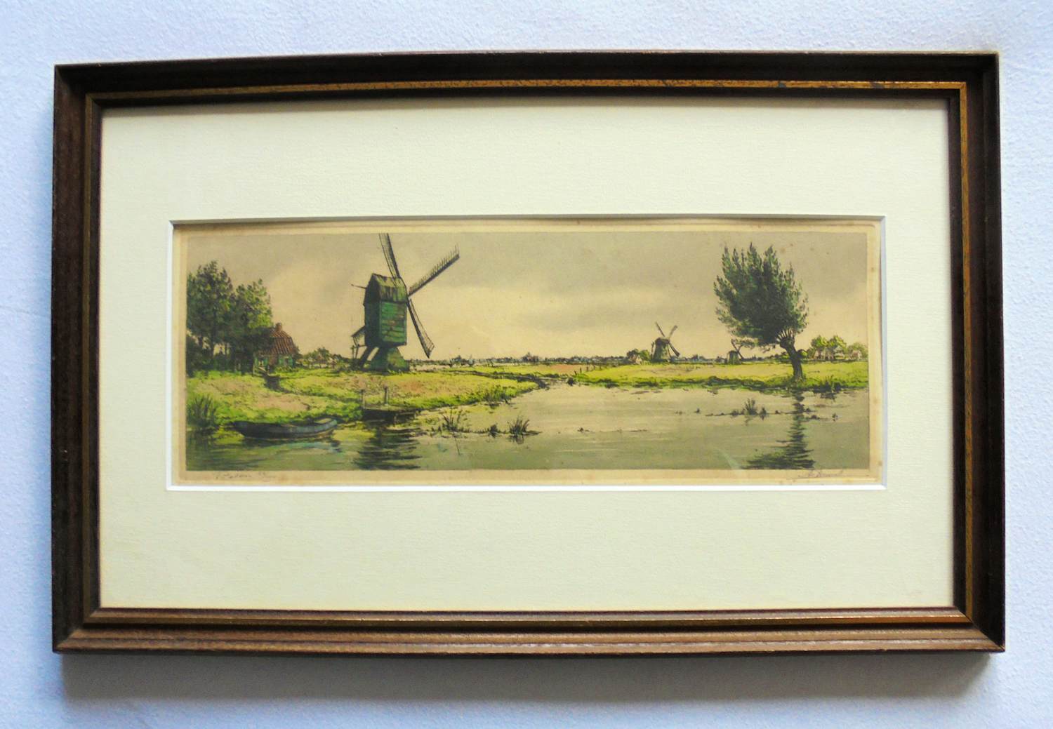Buy Antoon Hemert - 1883-1944.Polder met molens.? Bid from 75!