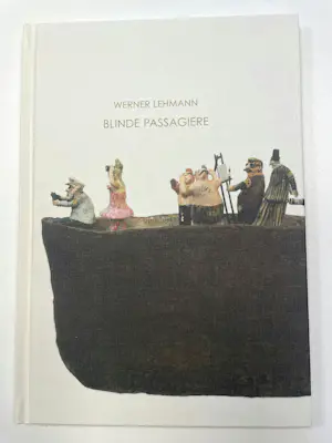Werner Lehmann - Keramiek, Carnaval / Figuren in bootje + boekje! kopen? Bied vanaf 300!