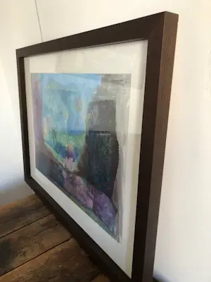 Greet Lyklema - Kleurrijk landschap kopen? Bied vanaf 100!