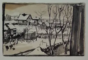 Dick Ket - 2 Mappen: Acht tekeningen van Vincent van Gogh en Dick Ket kopen? Bied vanaf 40!