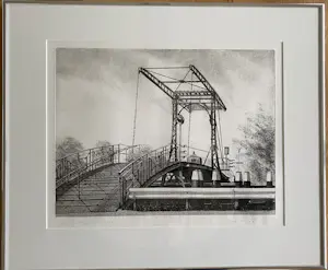 Wim Bettenhausen - Brug over de Vliet kaufen? Bieten Sie von 125!