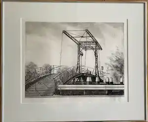 Wim Bettenhausen - Brug over de Vliet vendu pour 240€ !