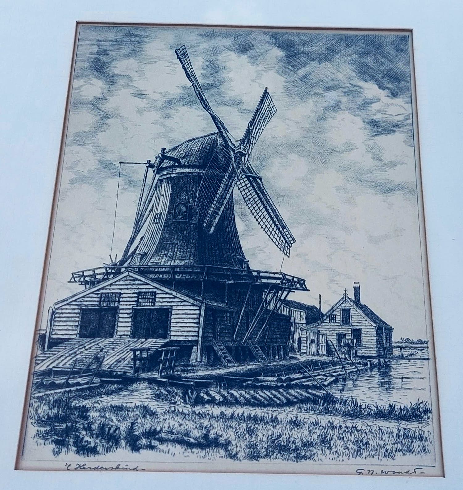 Gerrit N. Woudt - Papiermolen 't Herderskind kopen? Bied vanaf 40!