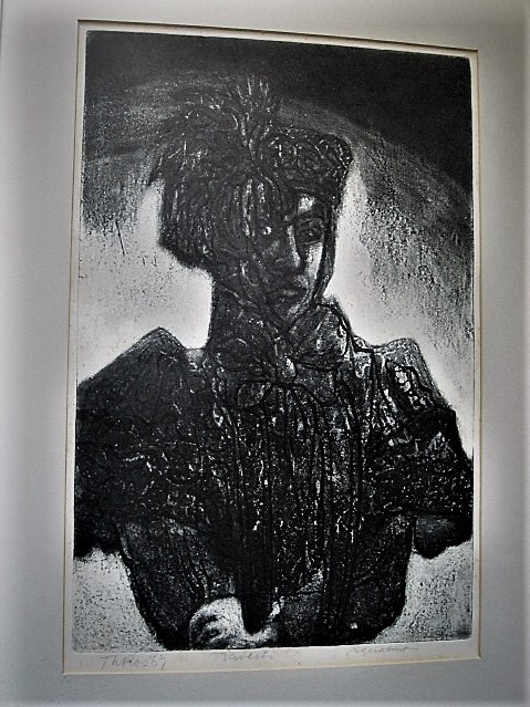 Theo Ros - "Travesti 1967" Uitgesproken werk van Amsterdamse Graficus kopen? Bied vanaf 1!