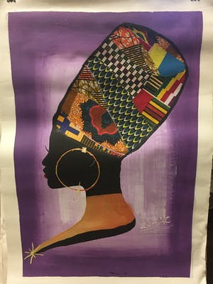 Niet of onleesbaar gesigneerd - Mothers fetching water kopen? Bied vanaf 1!