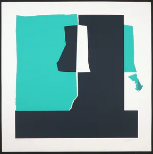 Hans Landsaat - Zeefdruk, Zonder titel kopen? Bied vanaf 40!