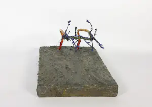 Erica Wesseling - Sculptuur in gemengde techniek, Ereboog kopen? Bied vanaf 1!
